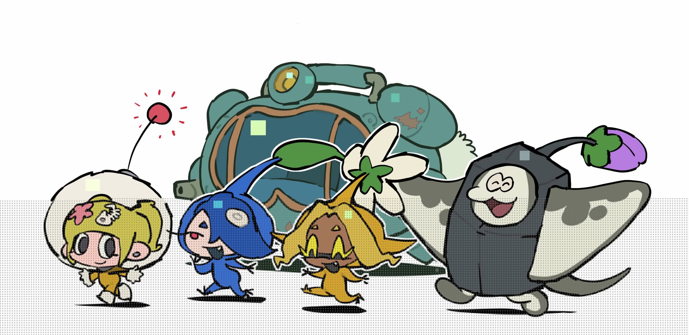 Nintendo - splatoon? in my pikmin game?