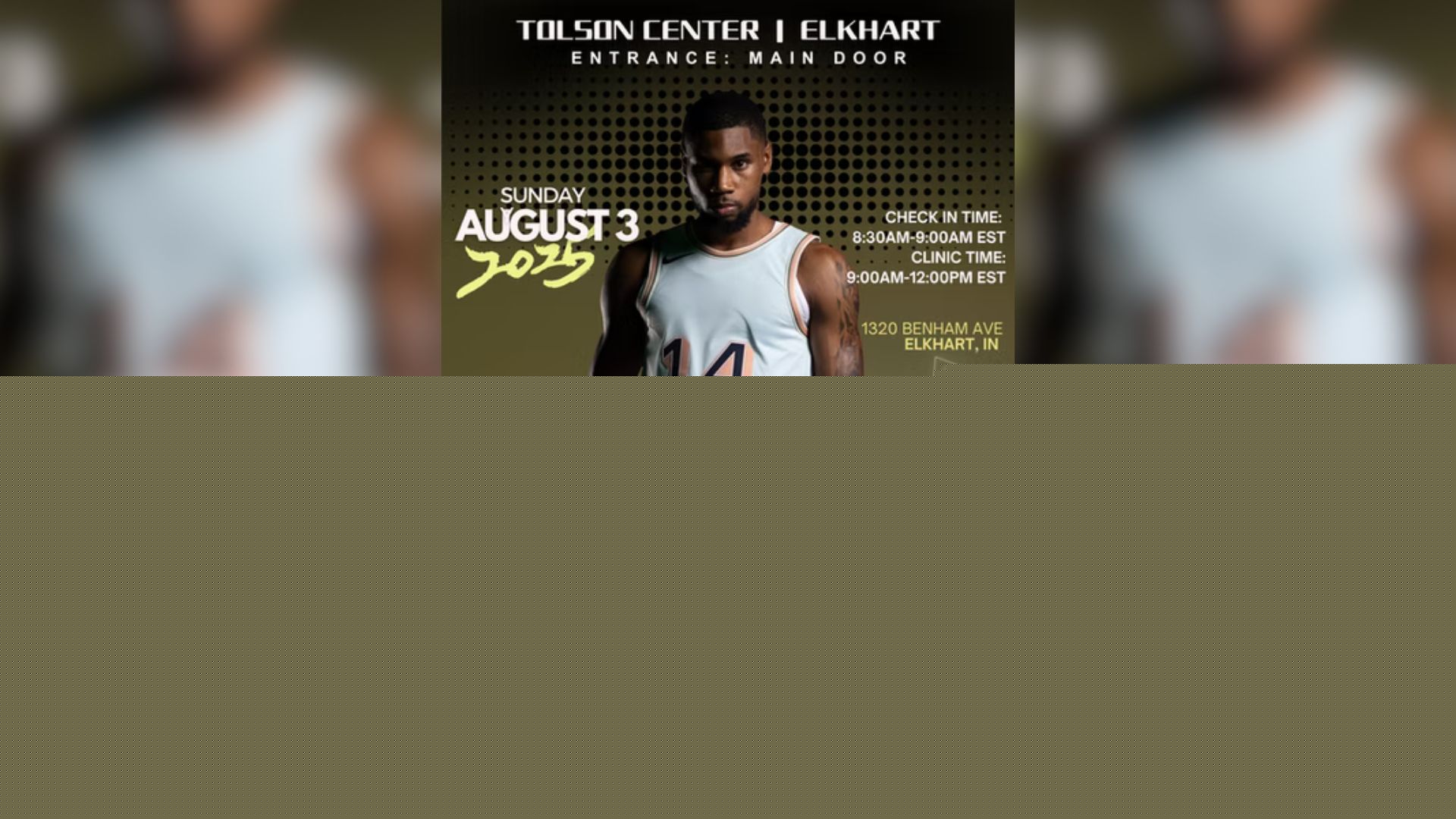 NBA Guard Blake Wesley held a youth basketball clinic