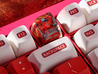 These Fallout Nuka-Cola artisan keycaps are ridiculous, beautiful, and exactly what your keyboard deserves