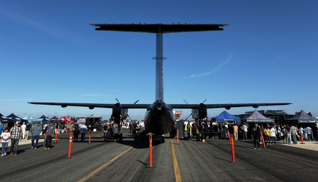 California International Airshow Salinas: Standing ready for inspection