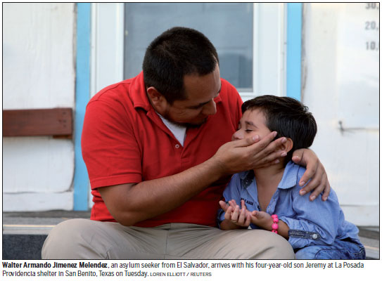 Some border families reunited