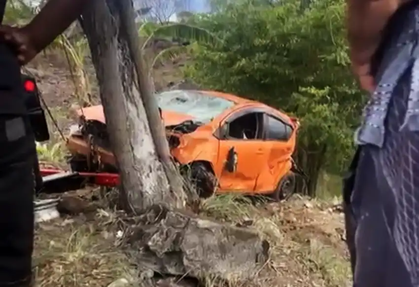 Police Investigate Fatal Vehicle Crash in Anse La Raye