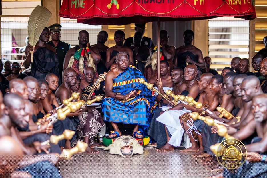 Otumfuo settles Heman, Mamponteng, Abrade, Bomfa, Adumakaasekese land disputes