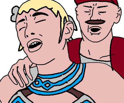 Abby Buttsex Edits - Behind the scene photo from the Aang vs Aether Death Battle