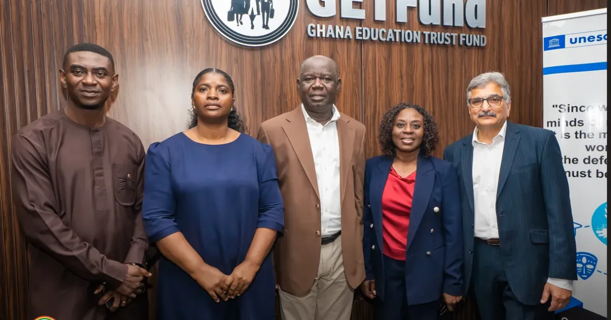 GETFund, UNESCO partner to strengthen AI and digital skills in Ghana’s TVET sector