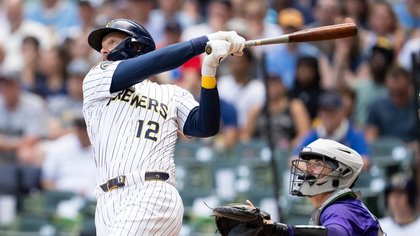 Brewers return big bat to their roster ahead of Tuesday night's tilt in Arlington
