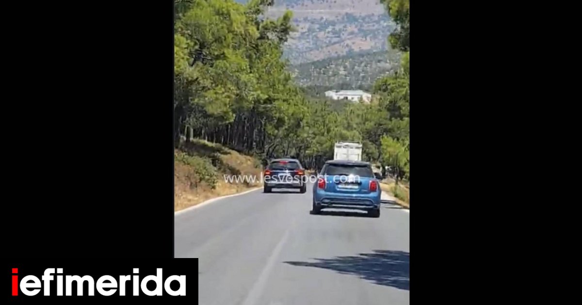 Η προσπέραση που σαρώνει το ελληνικό Διαδίκτυο -Οδηγός περνά 4 αυτοκίνητα και γλιτώνει την τελευταία στιγμή