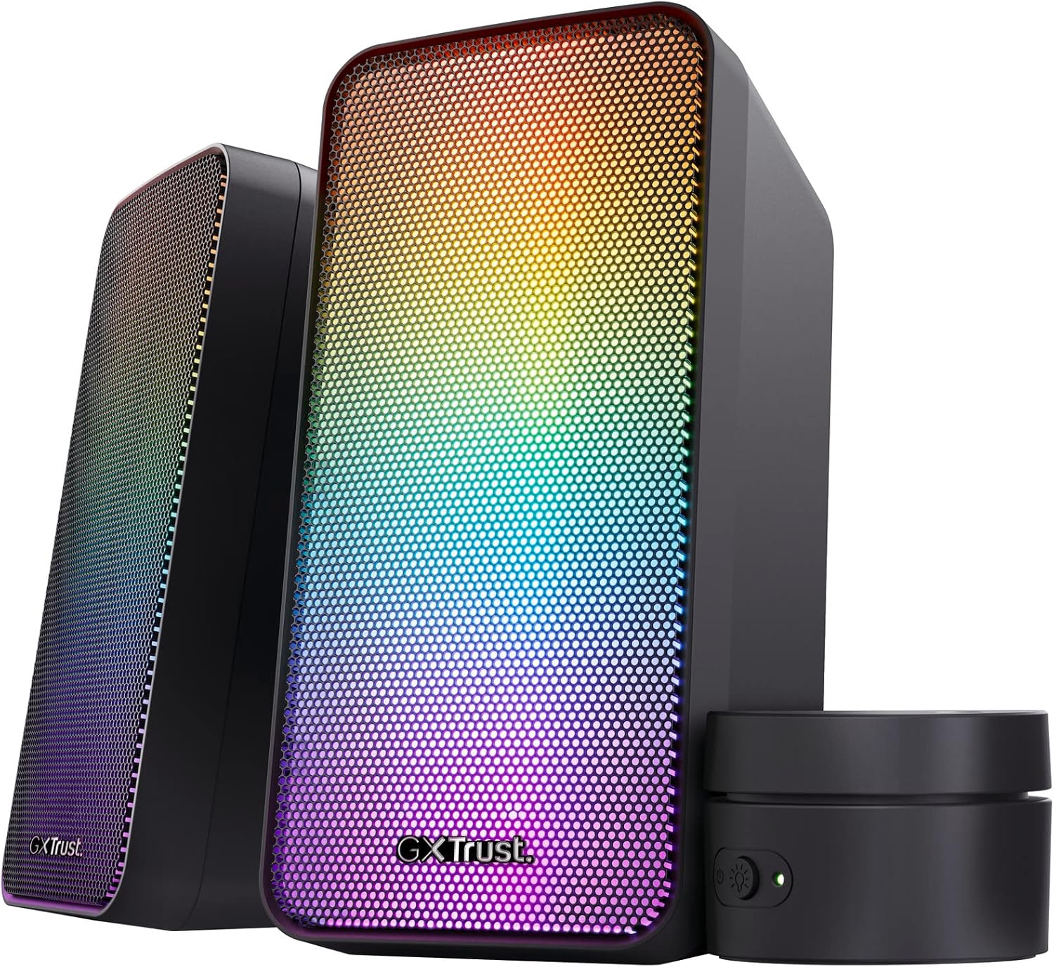 Trust Gaming GXT 611 Wezz PC Speakers 2.0 with RGB Lighting