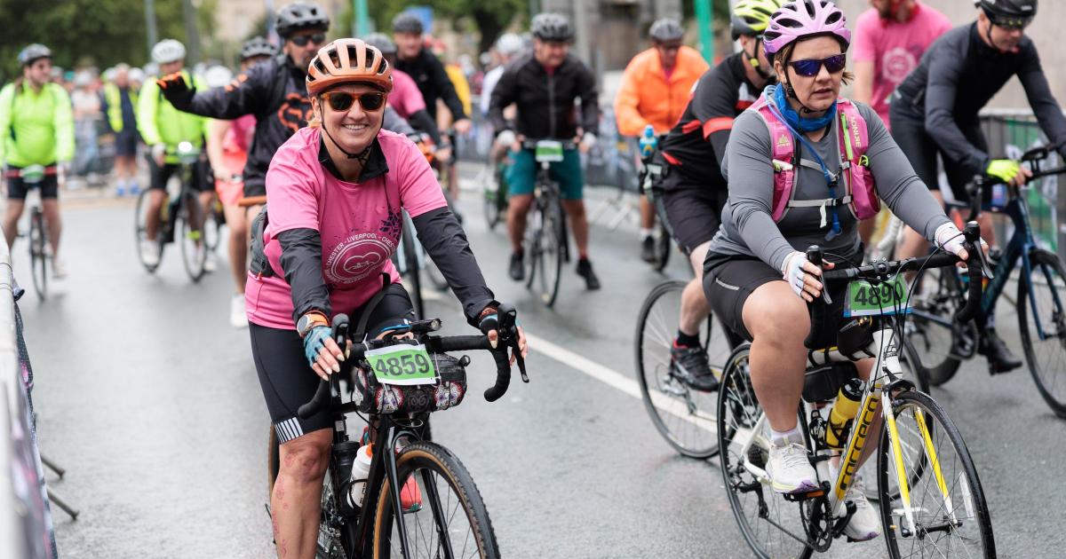 Cyclists raise £93,000 for cancer research charity with LCL bike ride