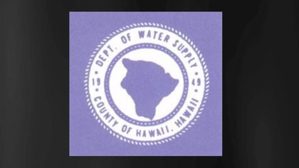 Water main break at Kona Palisades subdivision