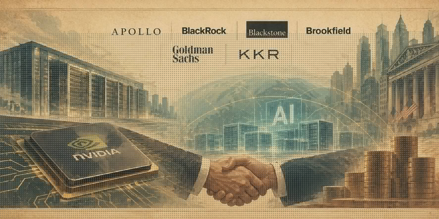 NVIDIA Signs MOUs With Apollo Global, BlackRock, Blackstone, Brookfield, Goldman Sachs and KKR to Mobilize $500B for AI