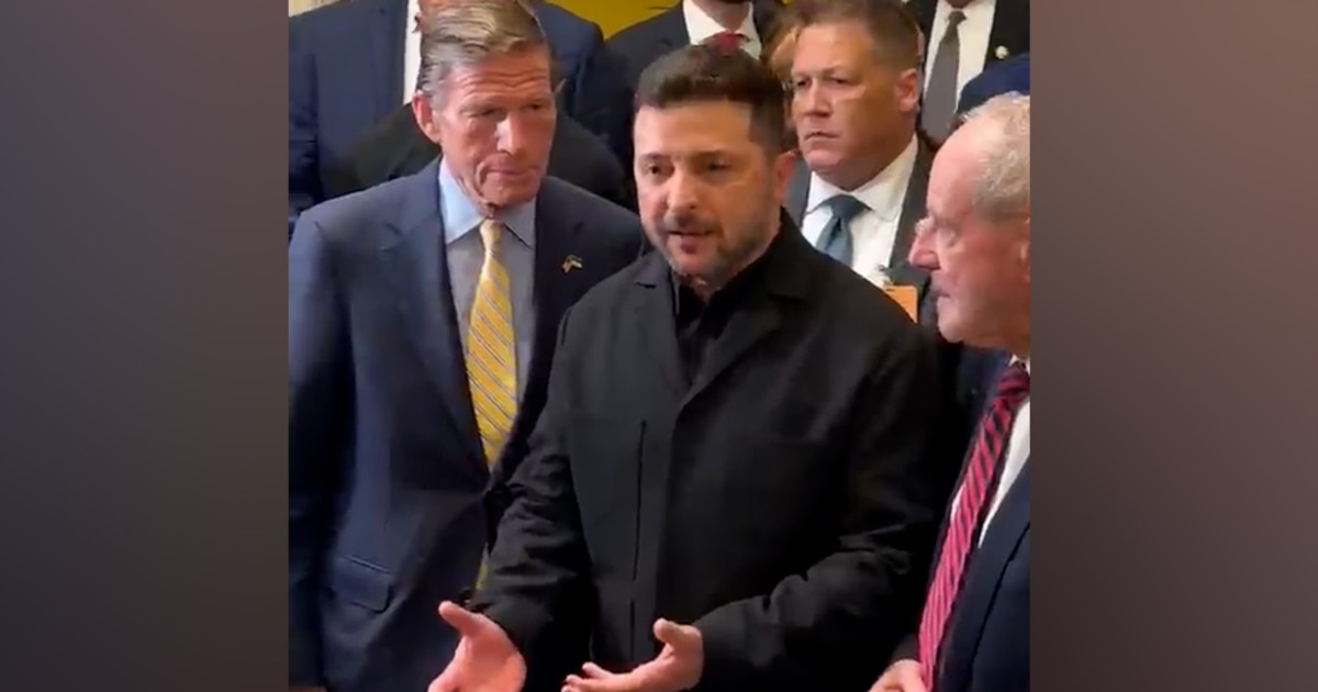 Zelenskyy Welcomes Senate Vote On Sanctions Bill