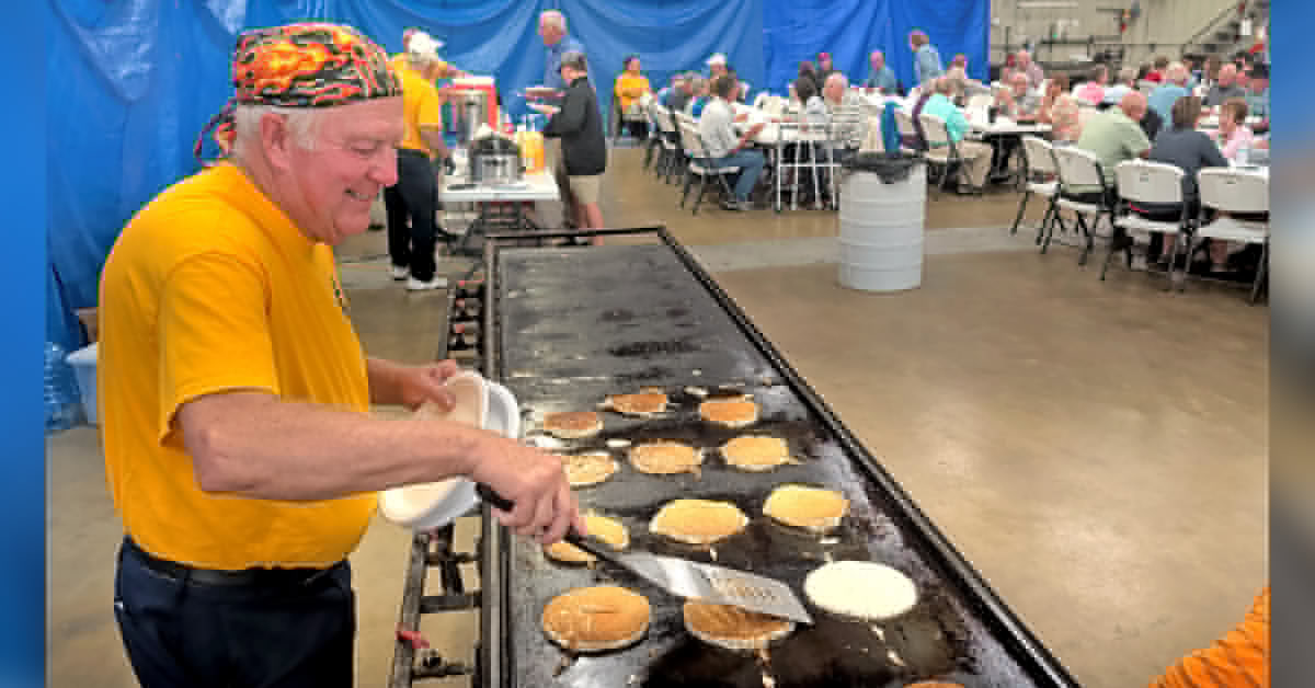 Lions Club Fly-in breakfast draws good drive-in crowd