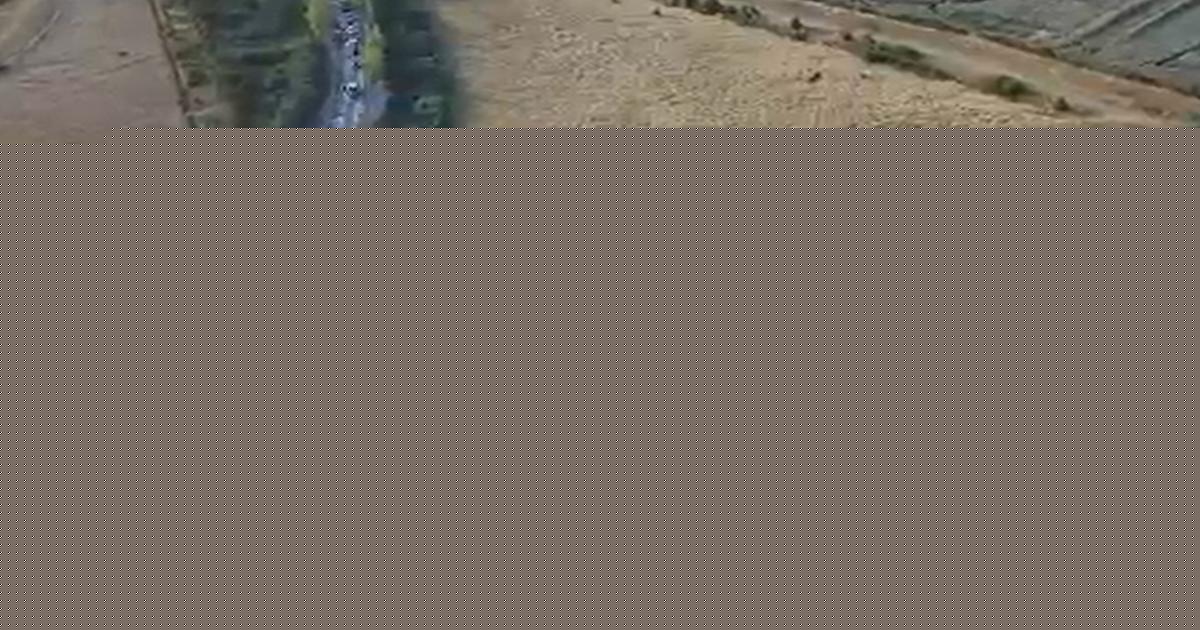 WATCH - Drone footage shows congestion caused by Tarpots closure