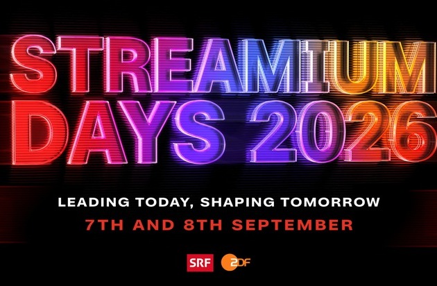 ZDF und SRF starten die Streamium Days 2026 Das neue internationale Leadership-Forum für die Medienbranche