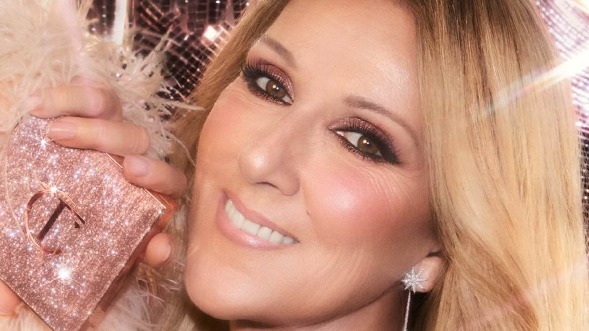 Celine Dion is revealed as the new face of the Charlotte Tilbury Christmas campaign