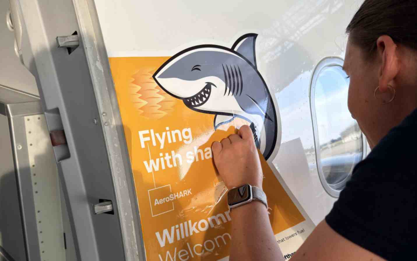 Lufthansa Tests Next-Generation AeroSHARK Film on Airbus A319