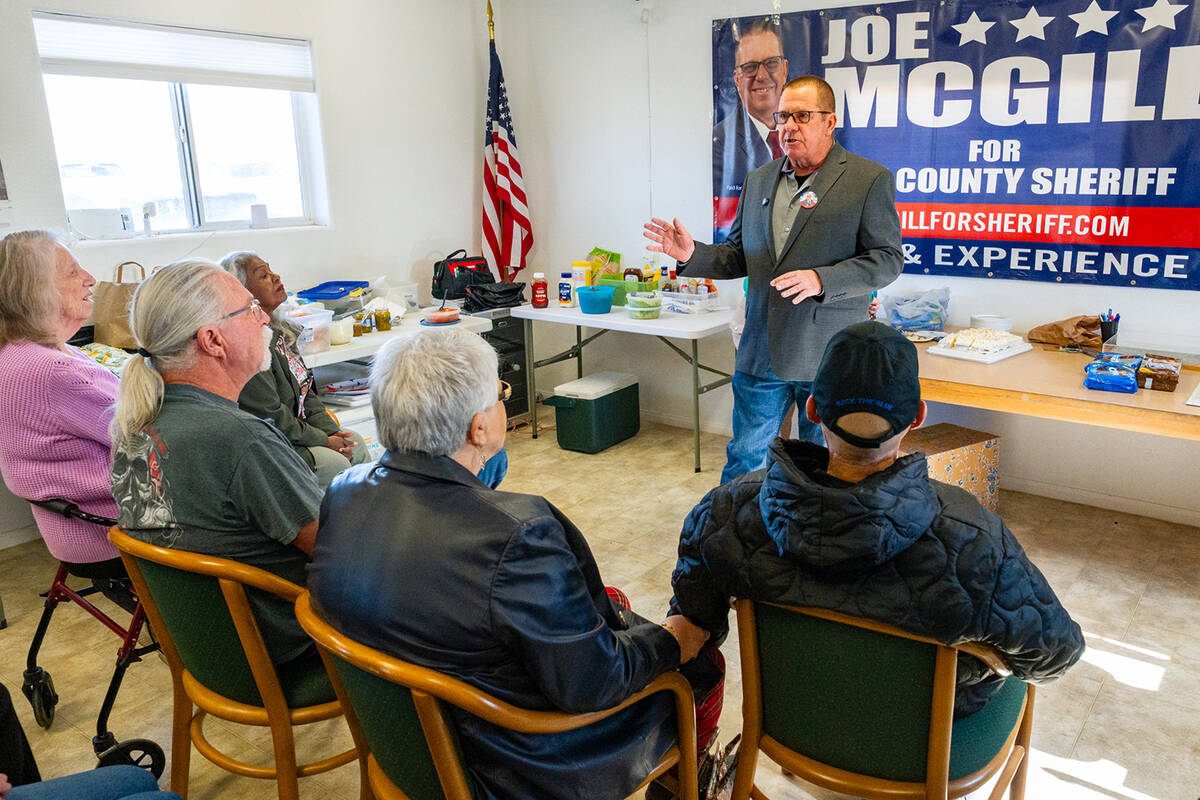Sheriff Joe McGill hosts second reelection campaign event