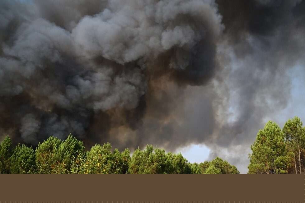 Cooler weather and potential rain move into the French region torched by wildfires