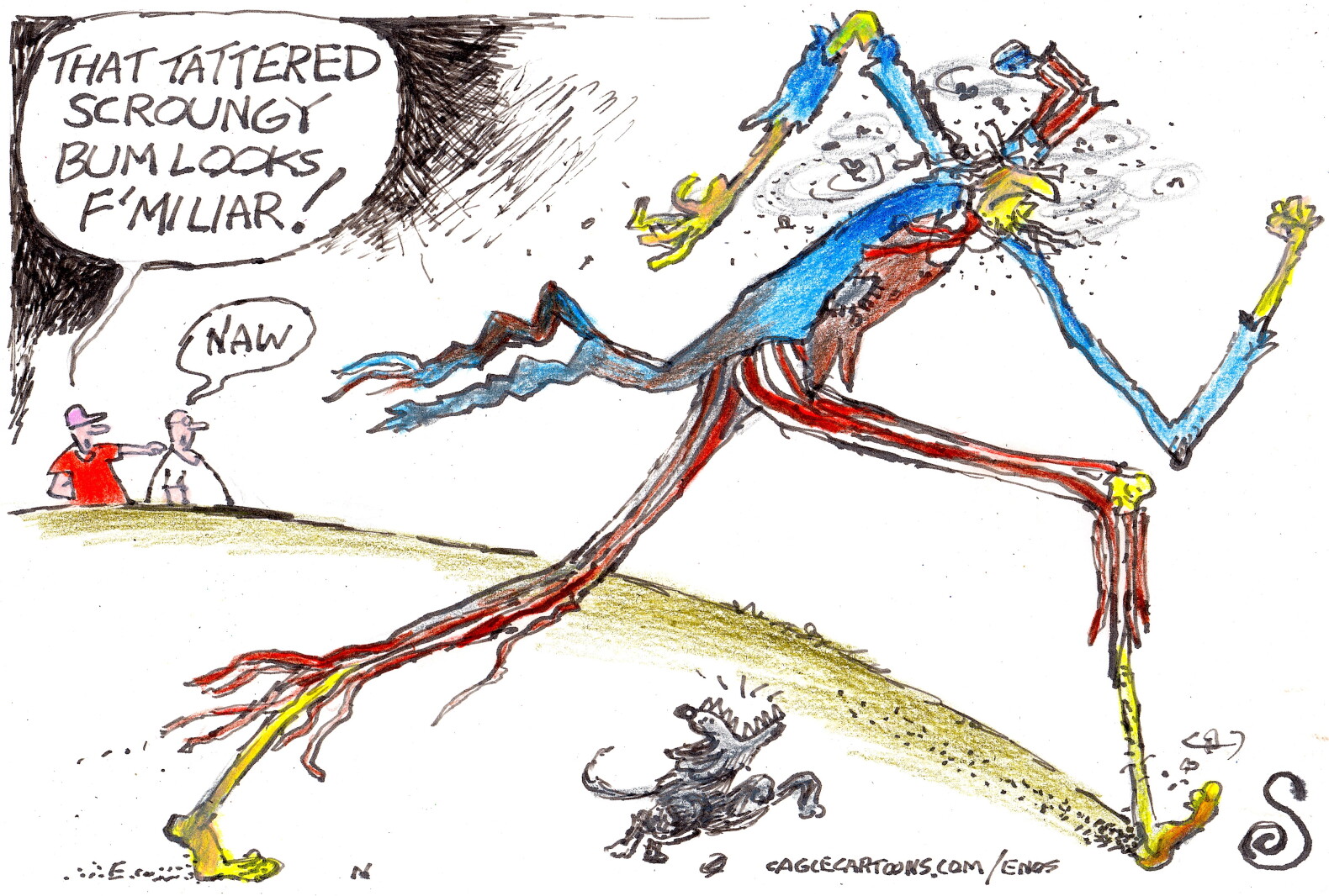 Editorial cartoon for Sunday, Aug. 9, 2026