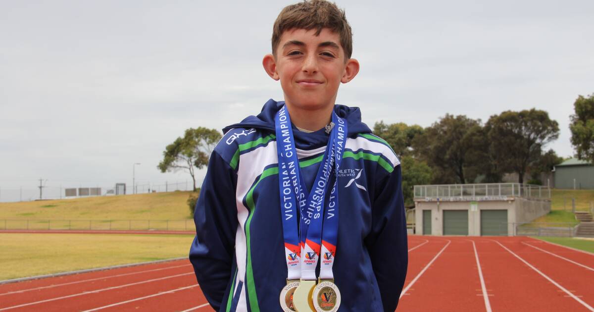 'Very happy': multi-talented youngster's hard yards pay off with three golds