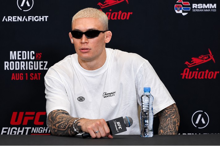 Navajo Stirling Sees UFC Belgrade As Chance to Crack Top 5