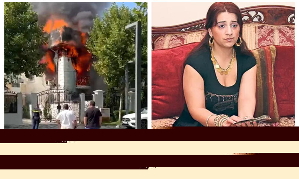 Palatul de sute de mii de euro al vrăjitoarei Vanessa s-a făcut scrum într-un incendiu de proporții. Copiii clarvăzătoarei ar fi încercat să stingă flăcările cu parfum