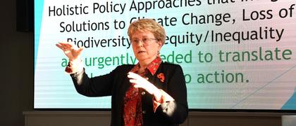 Jane Lubchenco: “Scientists have to move beyond the doom and gloom"