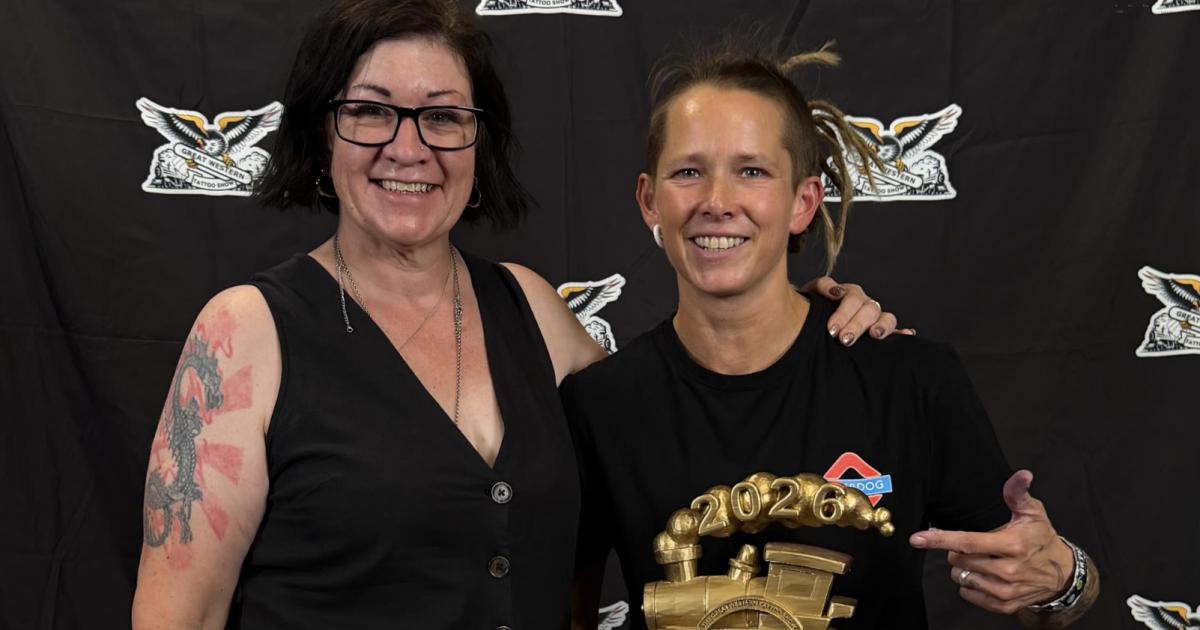 Wiltshire town businesswoman wins at Great Western Tattoo Show