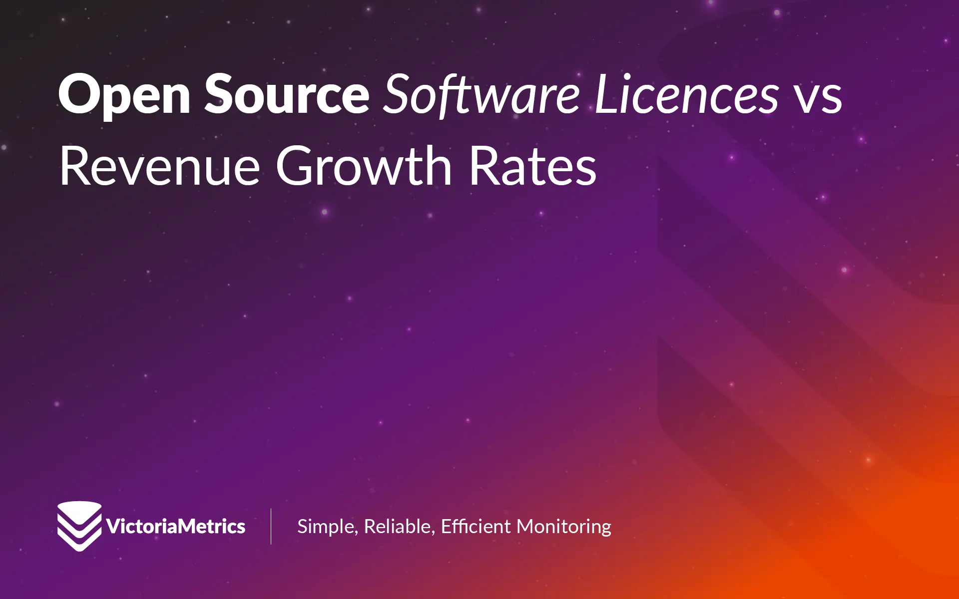 Open Source Software Licenses vs Revenue Growth Rates