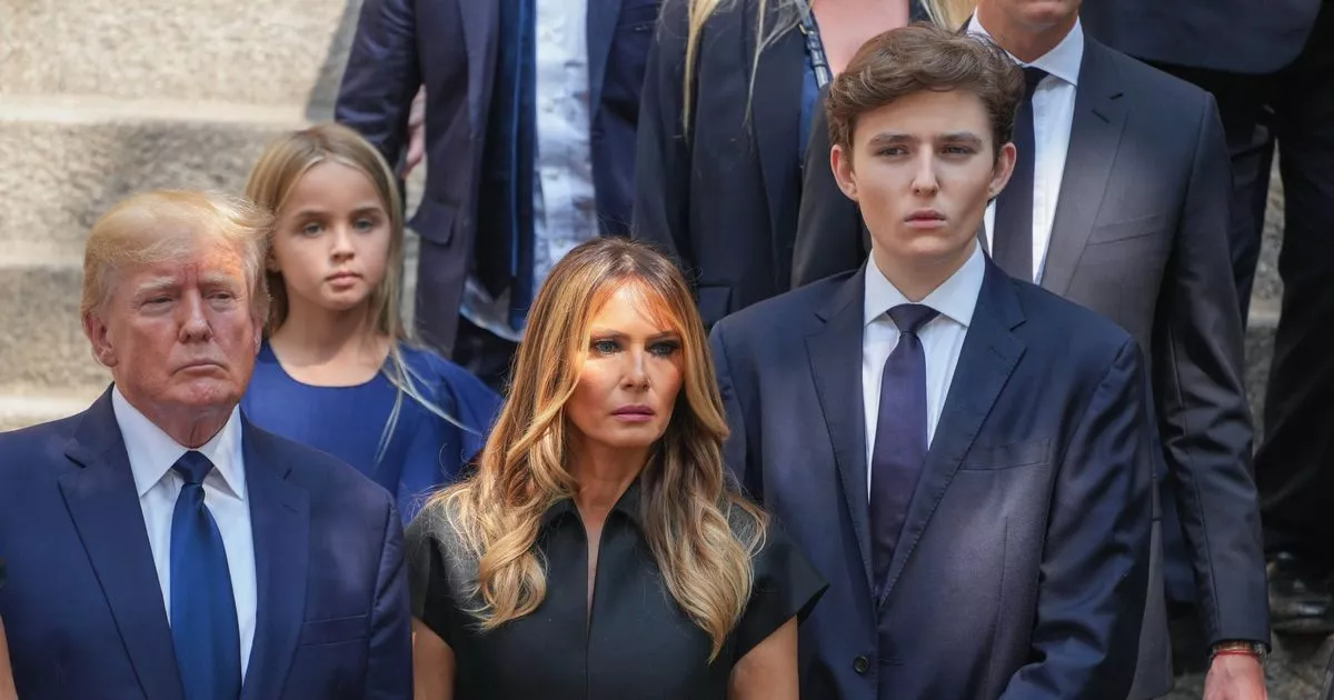 Donald and Melania Trump's body language exposes clash over how Barron is raised