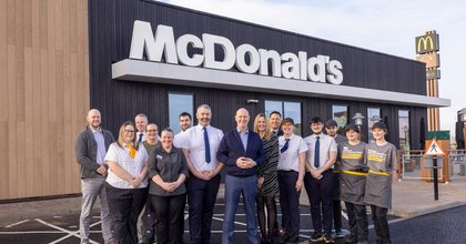 Dozens of new jobs as McDonald's opens near Derbyshire town