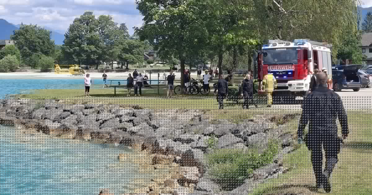 Heli angeforfert - Taucher in beliebtem Badesee vermisst: Großeinsatz
