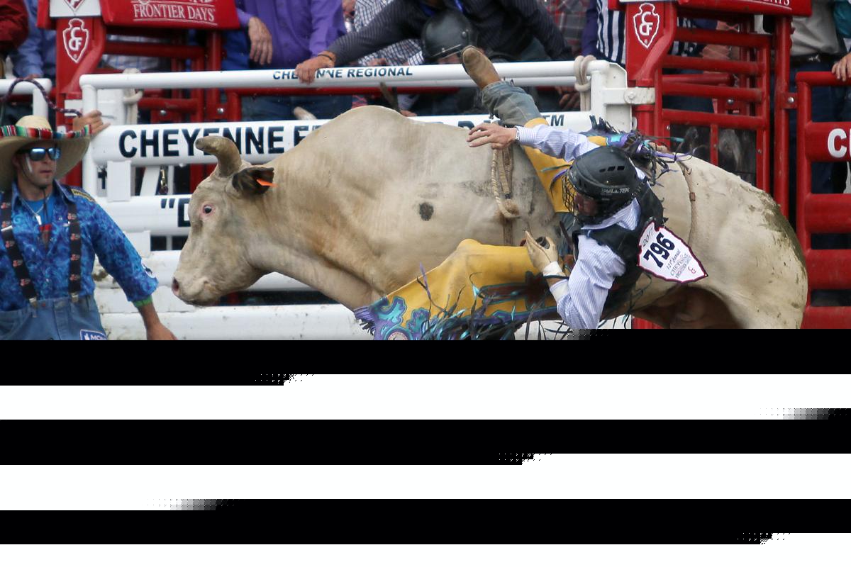 Unofficial Rodeo Results From Cheyenne Frontier Days On July 20