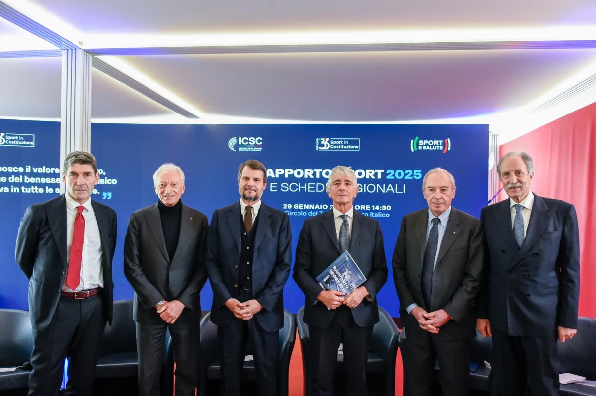 Rapporto ICSC: lo sport genera 32 miliardi di valore, crolla la sedentarietà
