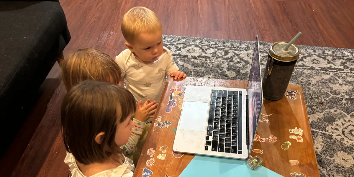 I got rid of our TV when we moved. My kids found other ways to entertain themselves, even if we’re not totally screen-free.