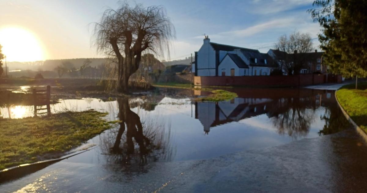 Live - flood alerts and road closures across county