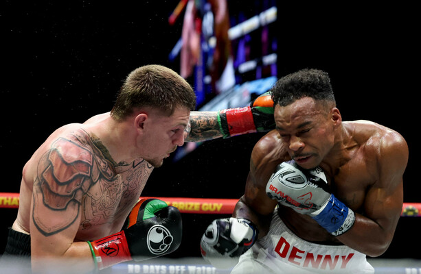 Callum Walsh eases past Tyler Denny, while Joe Ward regains momentum with career-best victory