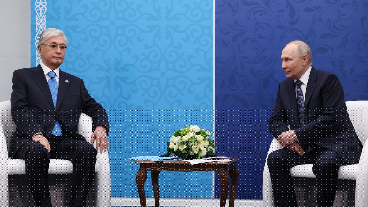 Ukraine-Krieg: Präsident von Kasachstan fordert Wladimir Putin zu Stopp der Kämpfe auf