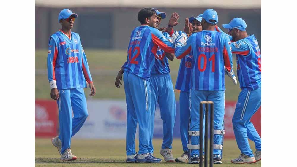 India beat Eng by 7 wkts in opener of Mixed Disability T20I series