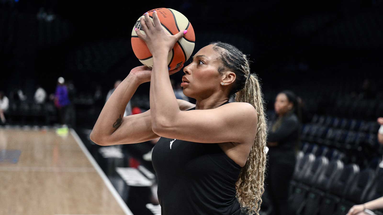 Betnijah Laney-Hamilton gets tentative plan for Mystics debut
