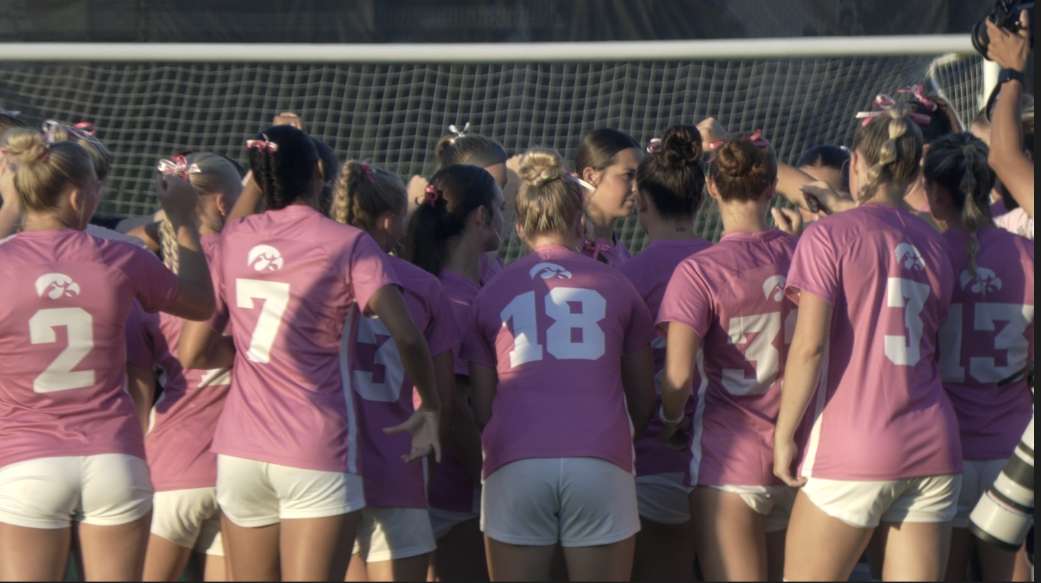 DITV Sports: #10 Iowa Manages a Draw vs Michigan in Annual Pink Out Game