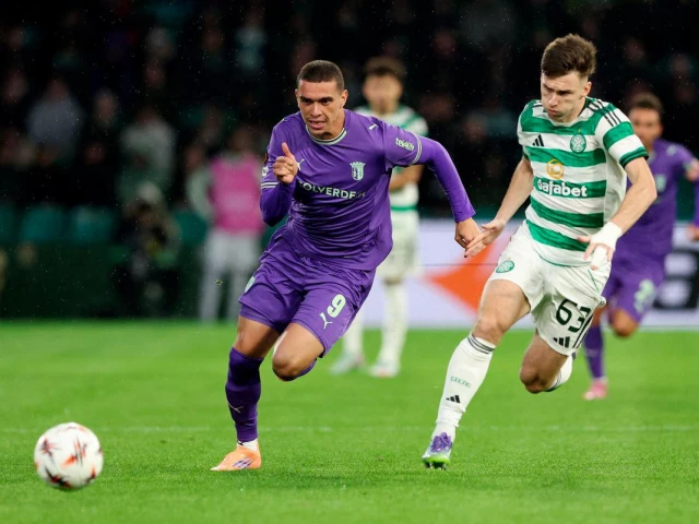 Celtic lose at home to Braga in Europa League