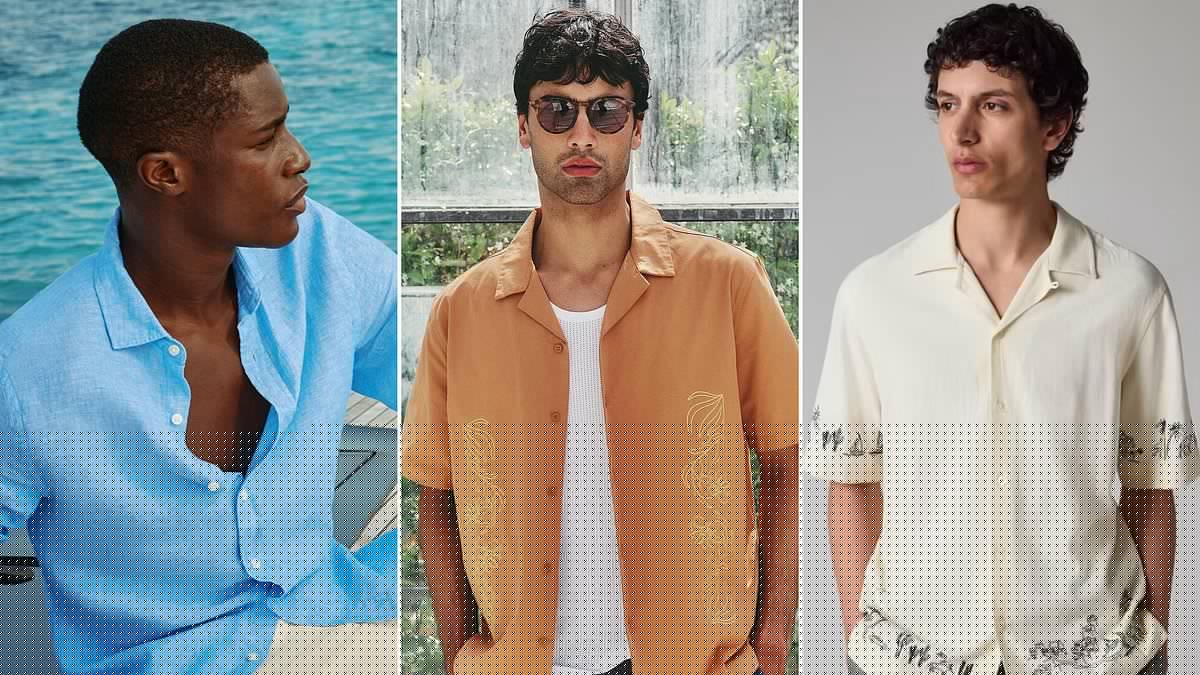 Holiday looks men love - and women secretly hate. From Hawaiian shirts to loin-skimming shorts, these egregious crimes against fashion should never see sunlight says HANNAH SKELLEY. Here's what to wear instead