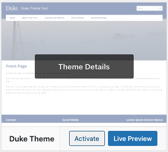 The new Duke theme is here!