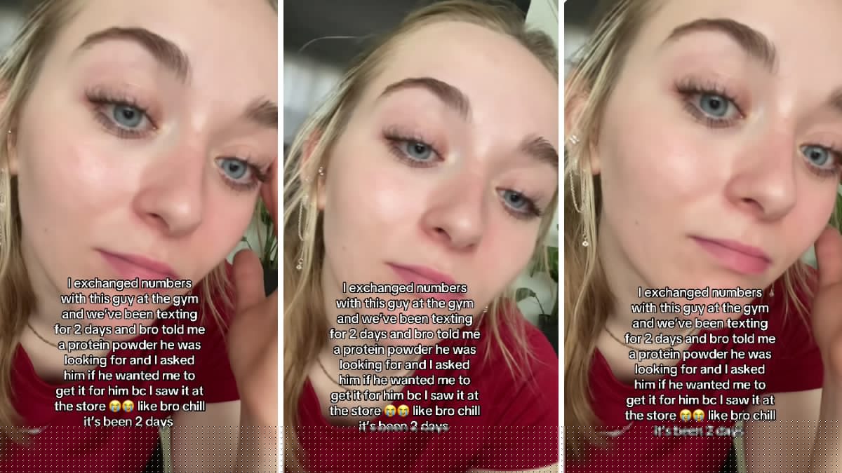 Woman Exchanges Numbers With a Guy at the Gym. Then She Offers Him a Bizarre Favor: ‘Bro Chill It’s Been Two Days’