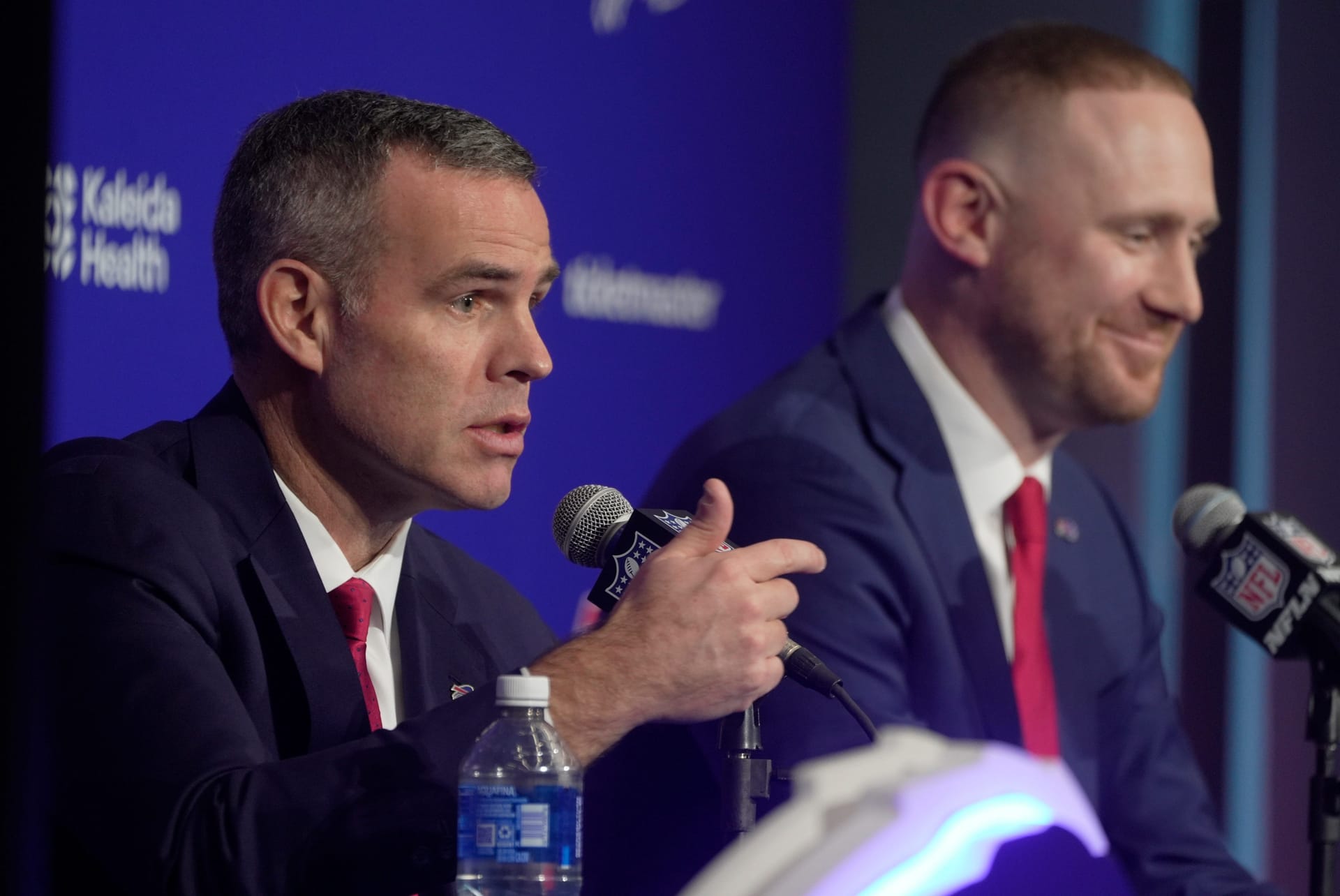 Former Bills QB Ryan Fitzpatrick opens up about GM Brandon Beane's stance in promoting Joe Brady as head coach