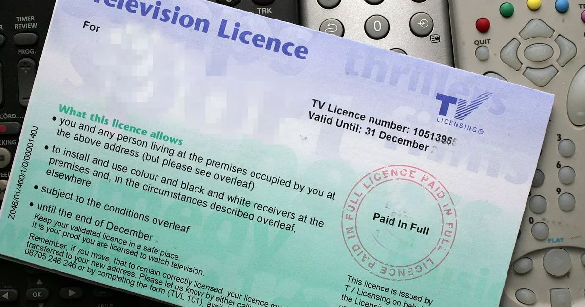 DWP benefit could mean you get a free BBC TV Licence