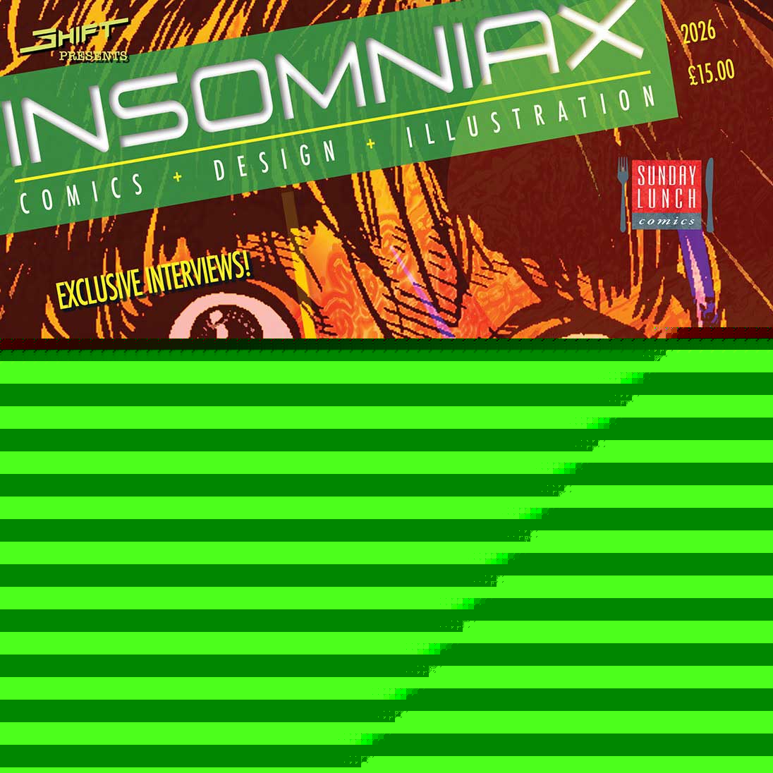 Crowdfunding Spotlight: INSOMNIAX, offers new comic creator interviews, new creative insights