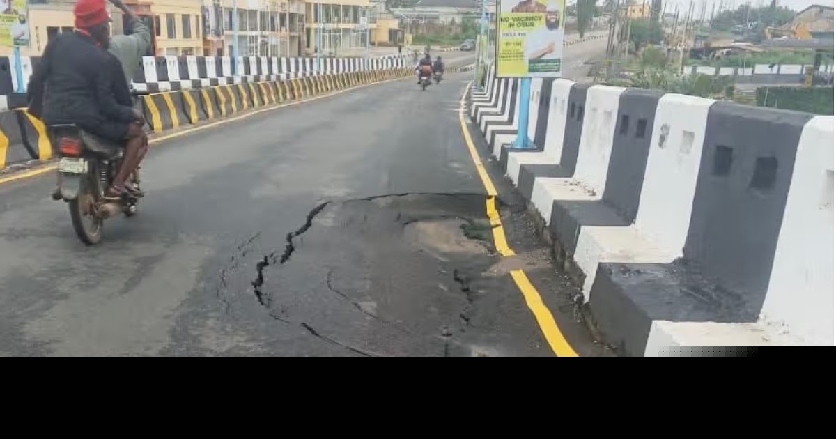 Osun shuts newly inaugurated flyover over structural defects